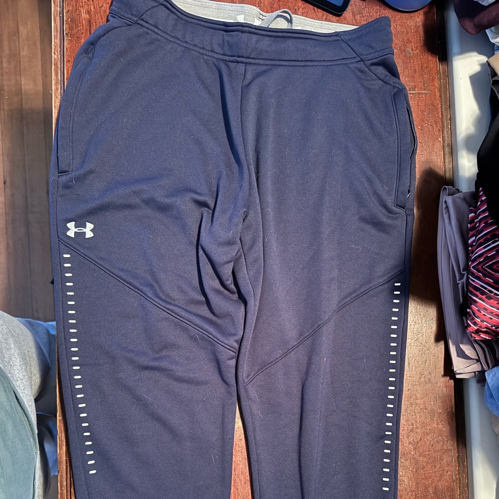 Under Armour Navy and Gray ColdGear Pants